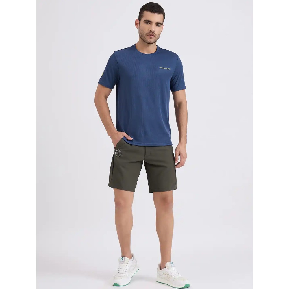 SG H1MT83652 Men Vintage Indigo T-Shirt, Vintage Indigo, S
