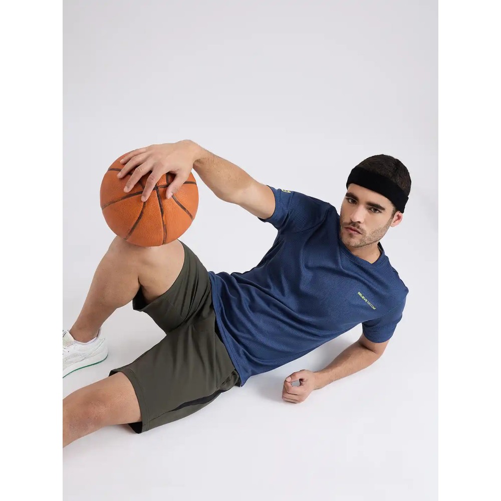 SG H1MT83652 Men Vintage Indigo T-Shirt, Vintage Indigo, S