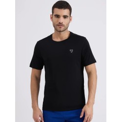 SG H1MT83682 Men Black T-Shirt