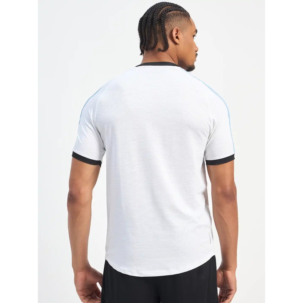 SG H1MT83691 Men White T-Shirt, White, S SG H1MT83691 Men White T-Shirt, White, S