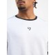 SG H1MT83691 Men White T-Shirt, White, S SG H1MT83691 Men White T-Shirt, White, S