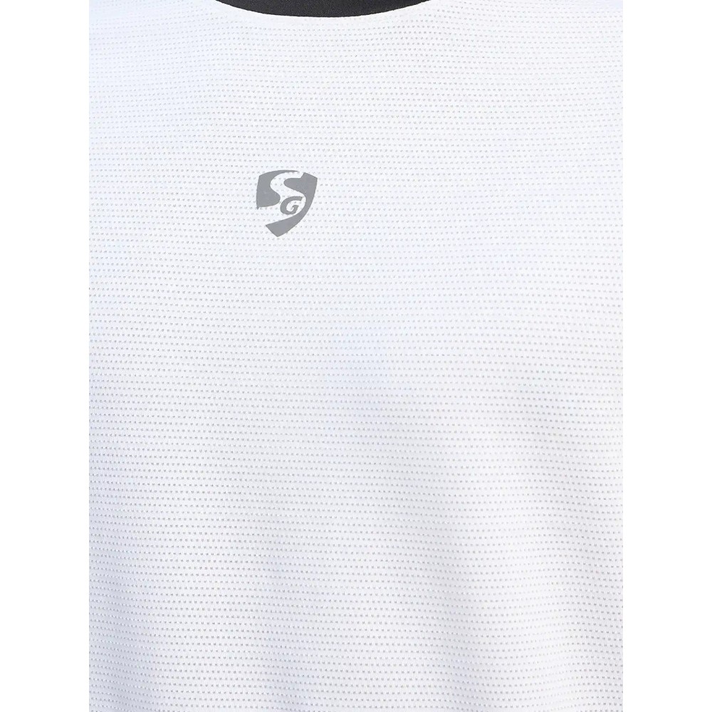 SG H1MT83691 Men White T-Shirt, White, S SG H1MT83691 Men White T-Shirt, White, S