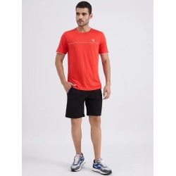 SG H1MT83702 Men Fiery Red T-Shirt SG H1MT83702 Men Fiery Red T-Shirt