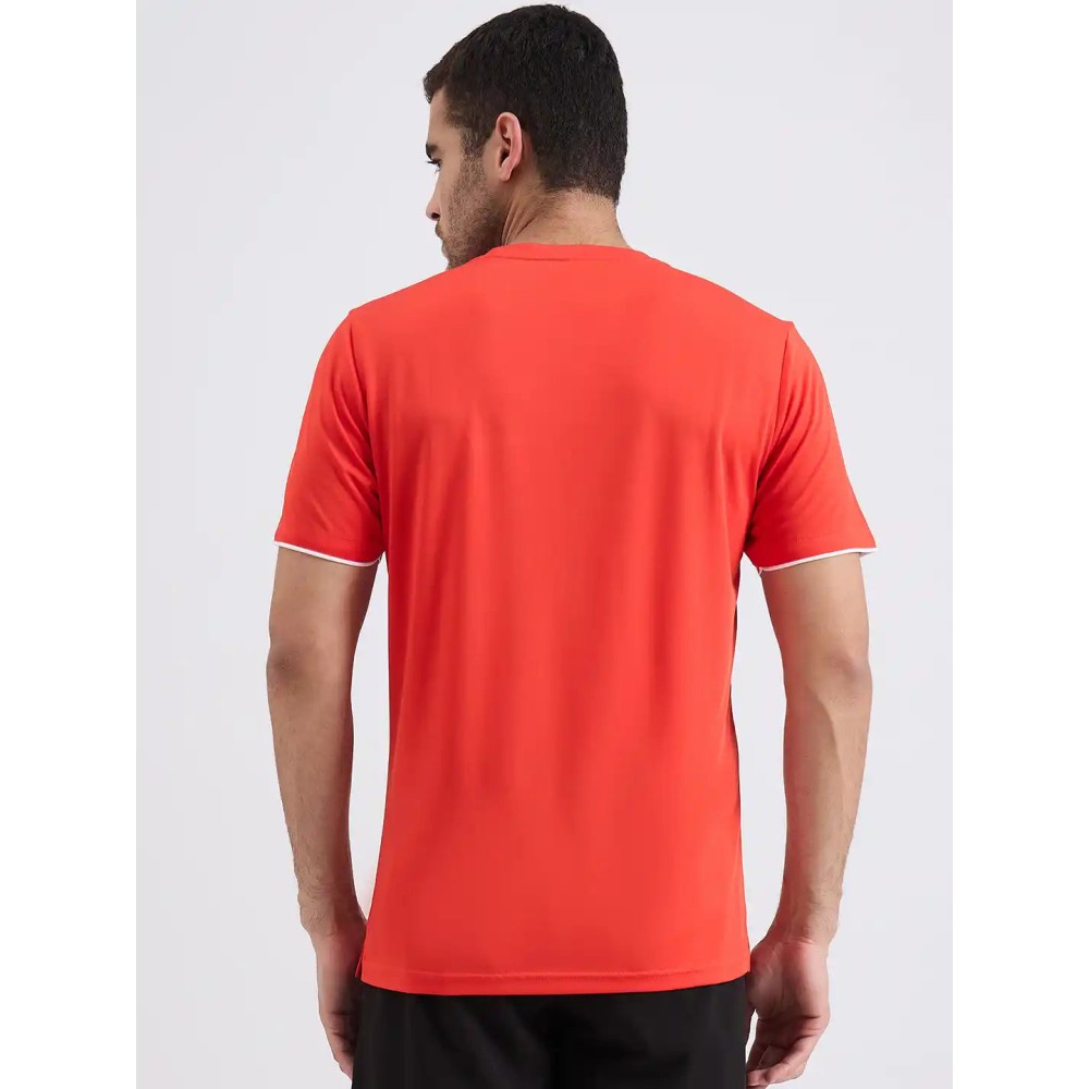 SG H1MT83702 Men Fiery Red T-Shirt, Fiery Red, S SG H1MT83702 Men Fiery Red T-Shirt, Fiery Red, S