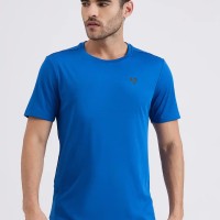 SG H1MT83721 Men Aqua T-Shirt, Aqua, S