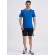 SG H1MT83721 Men Aqua T-Shirt, Aqua, S