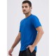SG H1MT83721 Men Aqua T-Shirt, Aqua, S