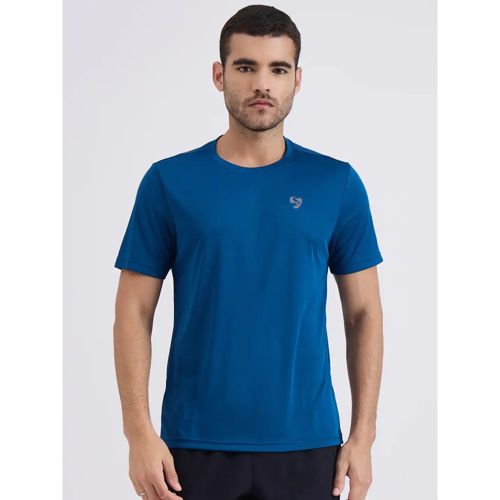 SG H1MT83722 Men Teal T-Shirt, Teal, S SG H1MT83722 Men Teal T-Shirt, Teal, S
