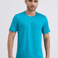 SG H1MT83751 Men Turquoise T-Shirt, Turquoise, S