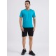 SG H1MT83751 Men Turquoise T-Shirt, Turquoise, S SG H1MT83751 Men Turquoise T-Shirt, Turquoise, S
