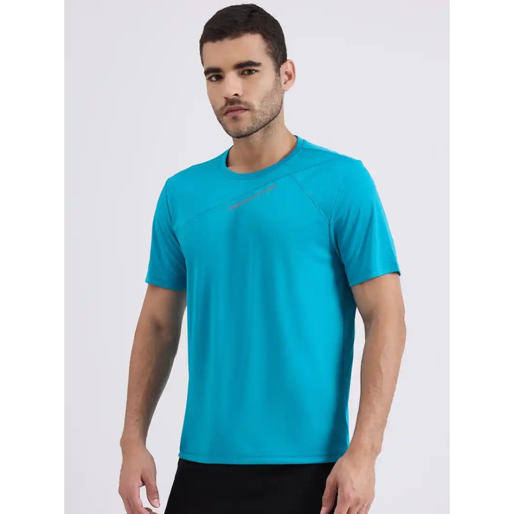 SG H1MT83751 Men Turquoise T-Shirt, Turquoise, S SG H1MT83751 Men Turquoise T-Shirt, Turquoise, S