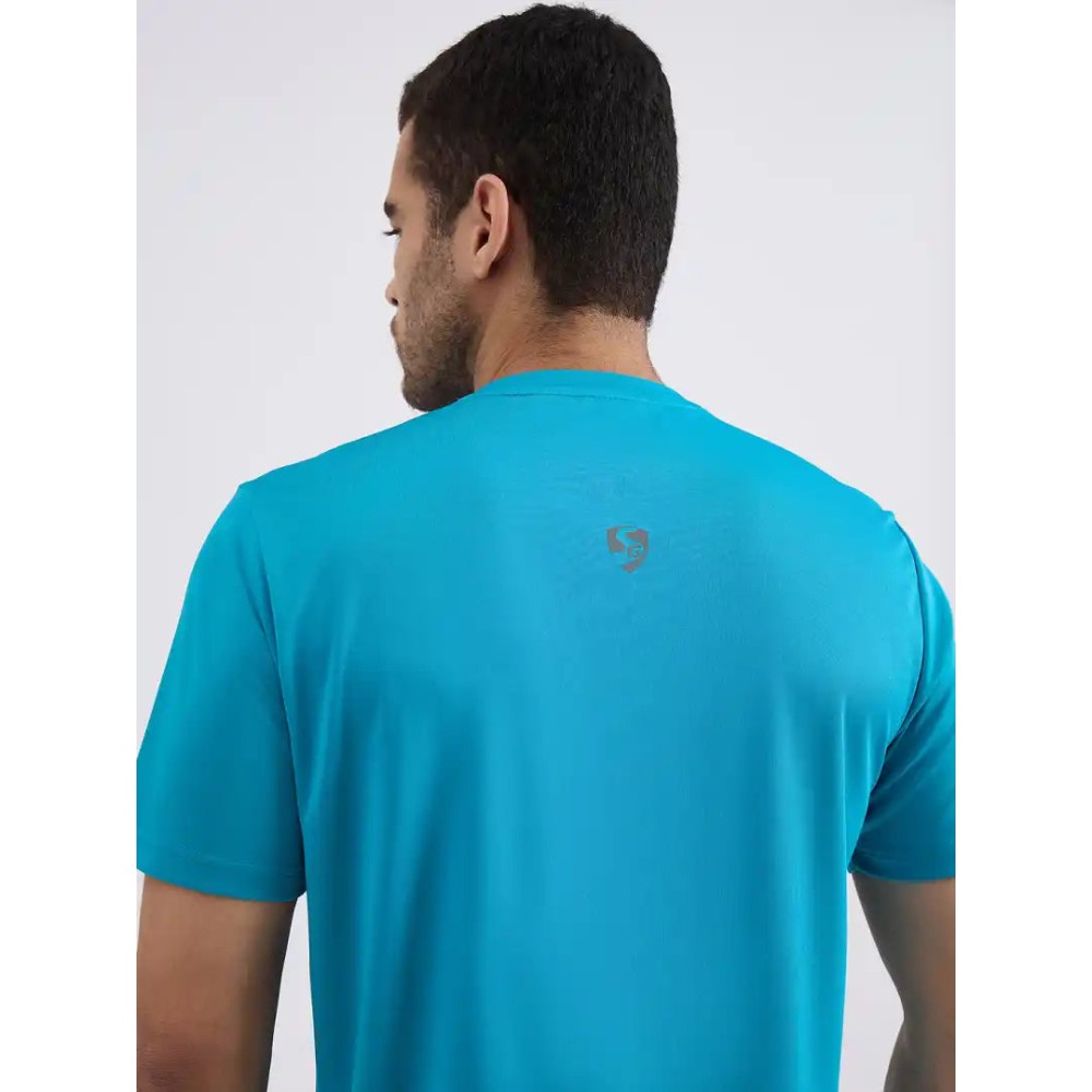 SG H1MT83751 Men Turquoise T-Shirt, Turquoise, S SG H1MT83751 Men Turquoise T-Shirt, Turquoise, S