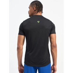 SG H1MT84141 Men Black T-Shirt SG H1MT84141 Men Black T-Shirt