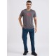 SG H1MT84151 Men Dark Grey T-Shirt, Dark Grey, S SG H1MT84151 Men Dark Grey T-Shirt, Dark Grey, S