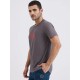 SG H1MT84151 Men Dark Grey T-Shirt, Dark Grey, S SG H1MT84151 Men Dark Grey T-Shirt, Dark Grey, S