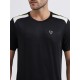 SG H1MT84161 Men Black T-Shirt, Black, S SG H1MT84161 Men Black T-Shirt, Black, S