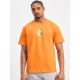 SG H1MT84171 Men Orange T-Shirt, Orange, S SG H1MT84171 Men Orange T-Shirt, Orange, S