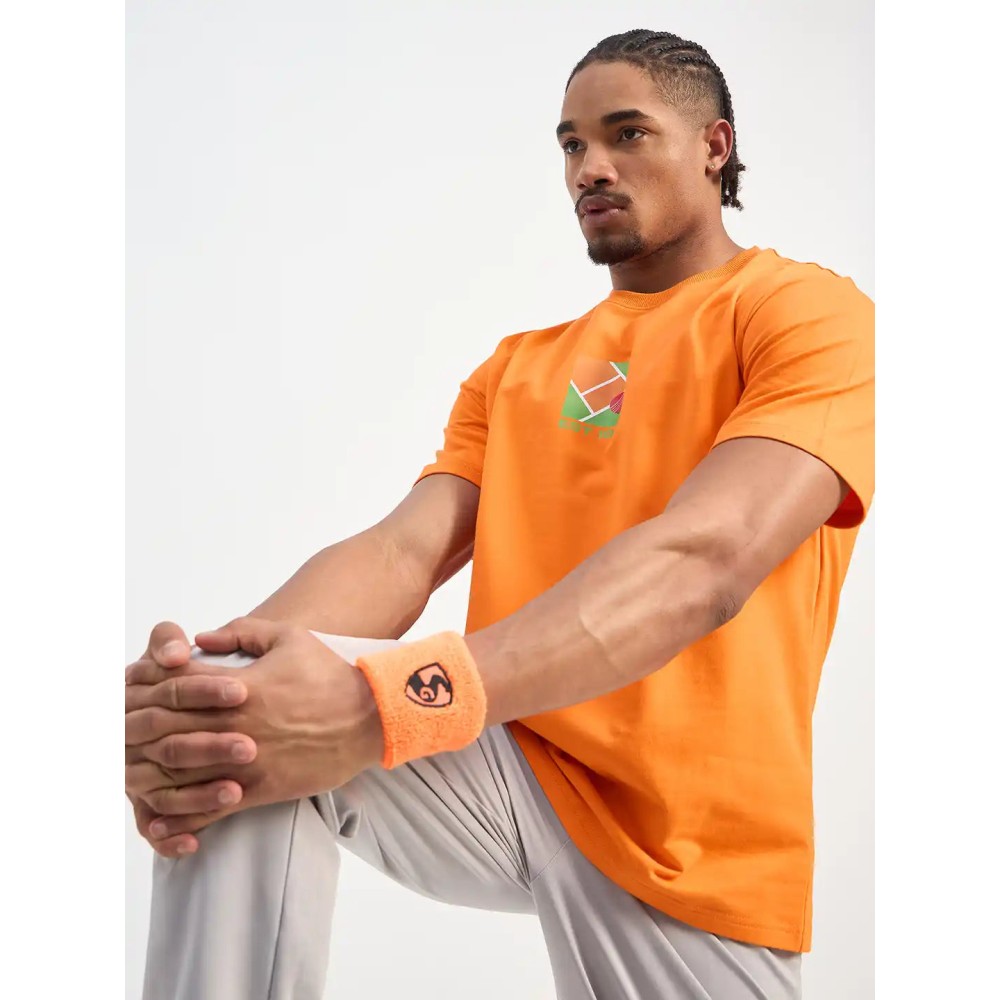 SG H1MT84171 Men Orange T-Shirt, Orange, S SG H1MT84171 Men Orange T-Shirt, Orange, S