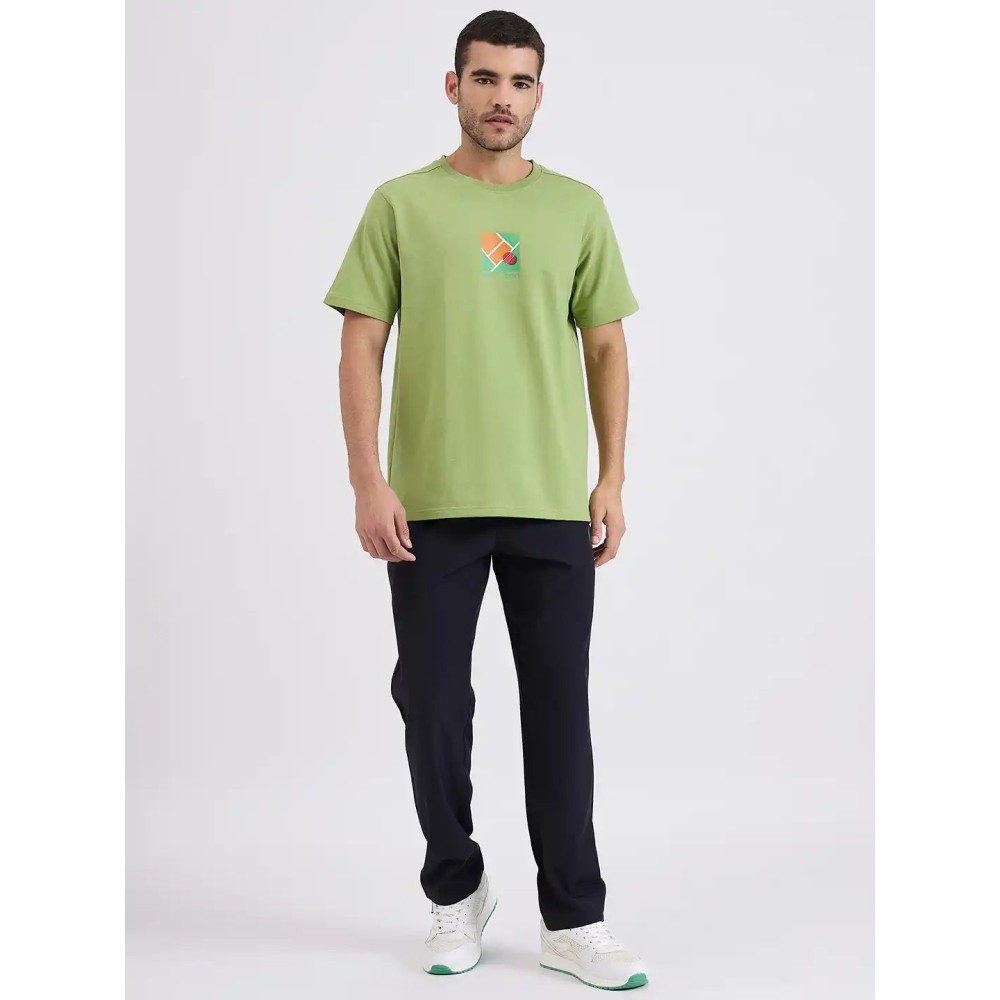 SG H1MT84172 Men Green T-Shirt, Green, S