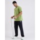SG H1MT84172 Men Green T-Shirt, Green, S