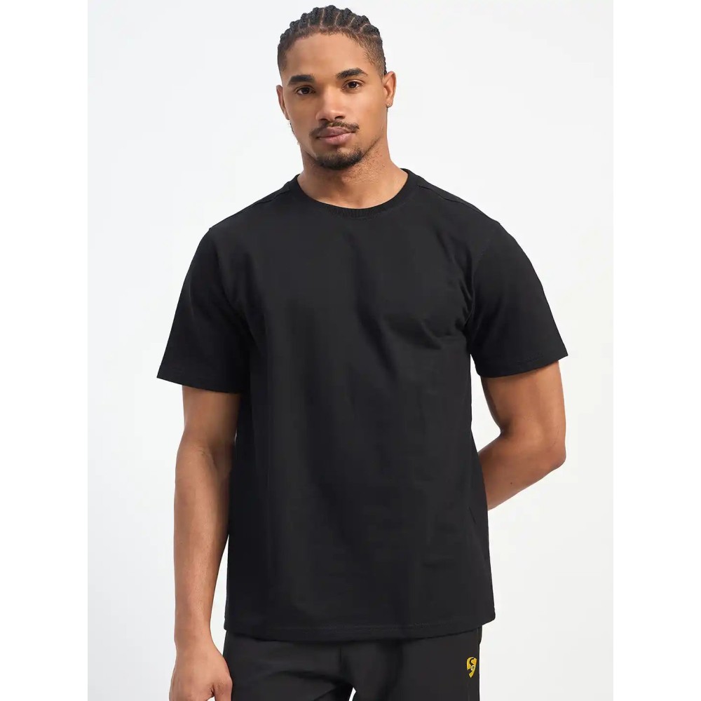 SG H1MT84181 Men Black T-Shirt, Black, S SG H1MT84181 Men Black T-Shirt, Black, S