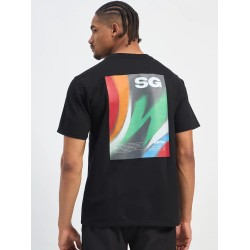 SG H1MT84181 Men Black T-Shirt SG H1MT84181 Men Black T-Shirt