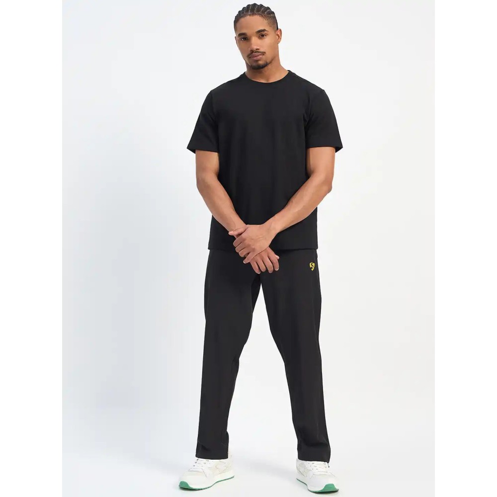 SG H1MT84181 Men Black T-Shirt, Black, S SG H1MT84181 Men Black T-Shirt, Black, S
