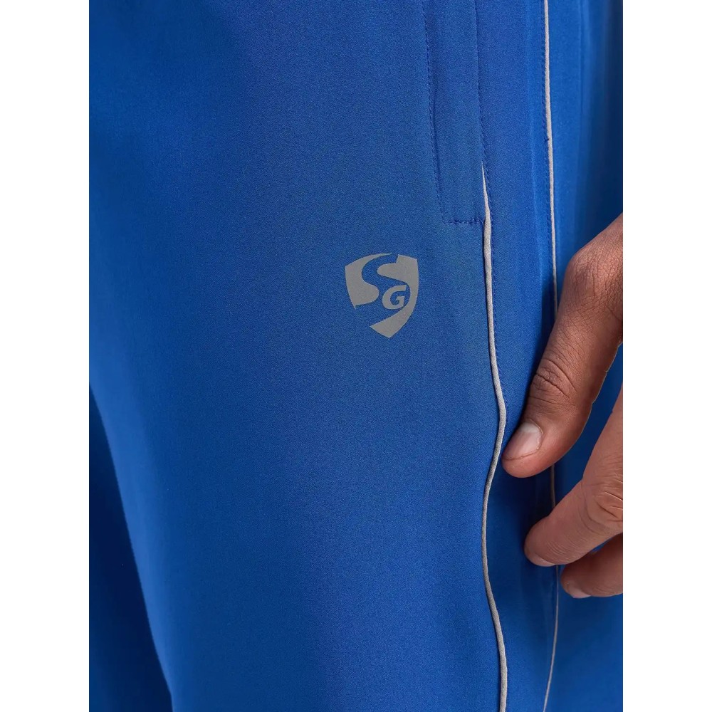 SG H1MTP84011 Men Royal Blue Track Pant, Royal Blue, S