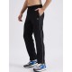 SG H1MTP84012 Men Black Track Pant, Black, S