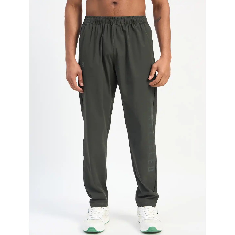 SG H1MTP84023 Men Olive Track Pant, Olive, S