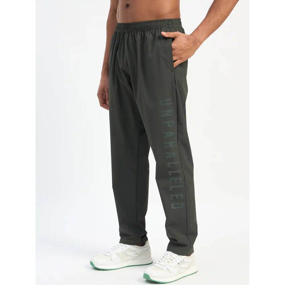 SG H1MTP84023 Men Olive Track Pant, Olive, S