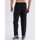 SG H1MTP84121 Men Black Track Pant, Black, S