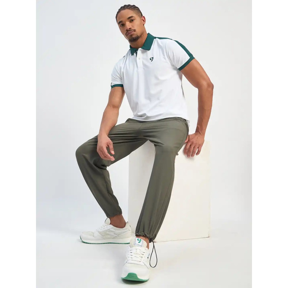 SG H1MTP84122 Men Dry Leaf Track Pant, Dry Leaf, S