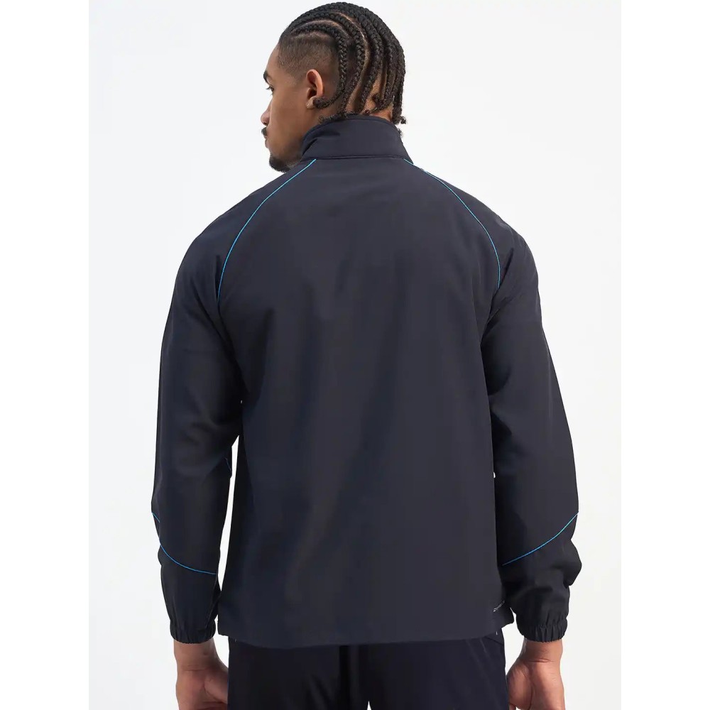 SG H1MTS84071 Men Navy/Turquoise Tracksuit, Navy/Turquoise, S