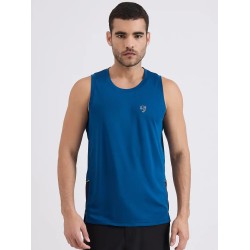 SG H1MV83601 Men Teal/Navy T-Vest