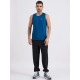 SG H1MV83601 Men Teal/Navy T-Vest, Teal/ Navy, S SG H1MV83601 Men Teal/Navy T-Vest, Teal/ Navy, S