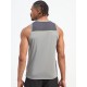 SG H1MV83602 Men Light Grey/ Dark Grey T-Vest, Light Grey/Dark Grey, S SG H1MV83602 Men Light Grey/ Dark Grey T-Vest, Light Grey/Dark Grey, S