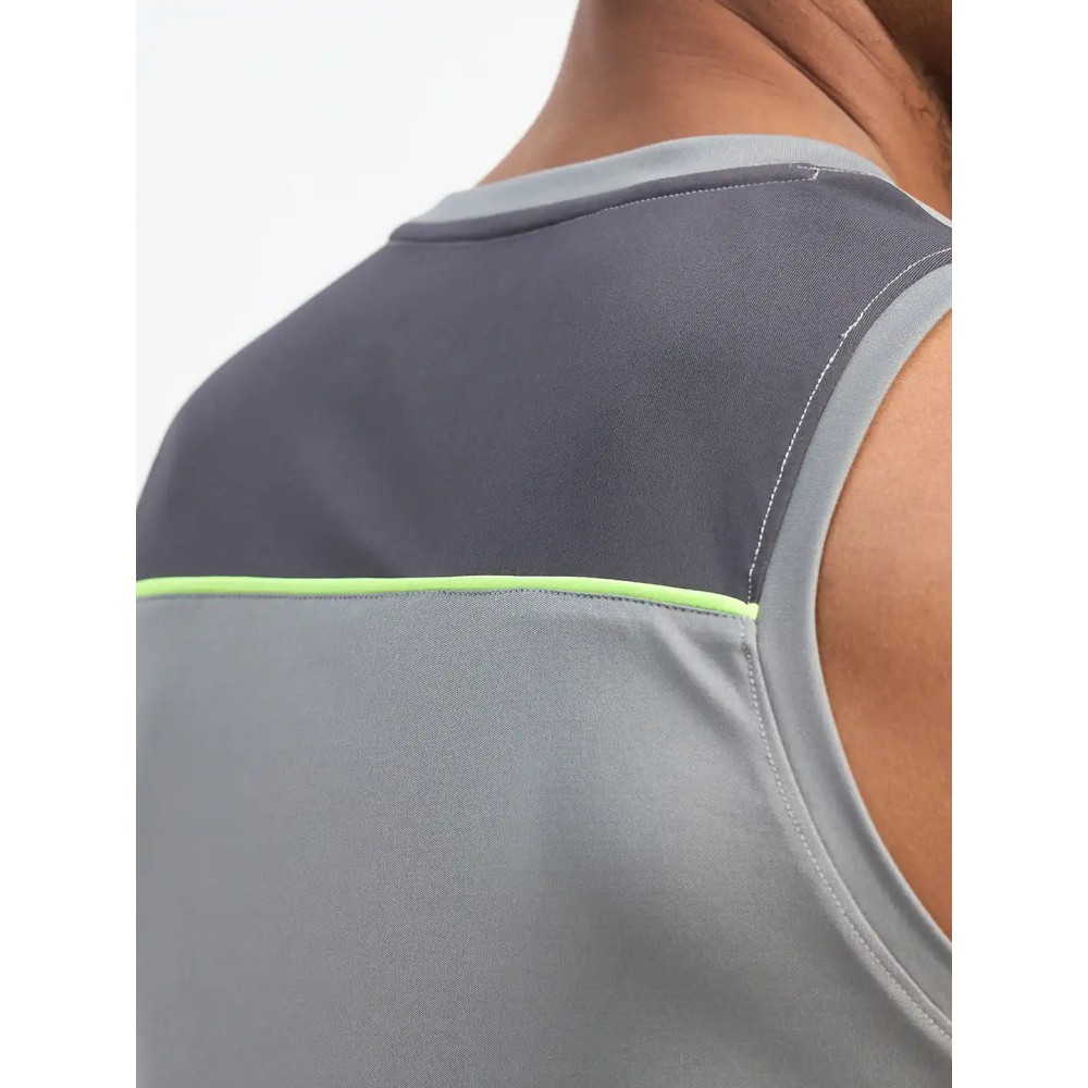 SG H1MV83602 Men Light Grey/ Dark Grey T-Vest, Light Grey/Dark Grey, S SG H1MV83602 Men Light Grey/ Dark Grey T-Vest, Light Grey/Dark Grey, S