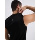 SG H1MV83631 Men Black T-Vest, Black, S SG H1MV83631 Men Black T-Vest, Black, S