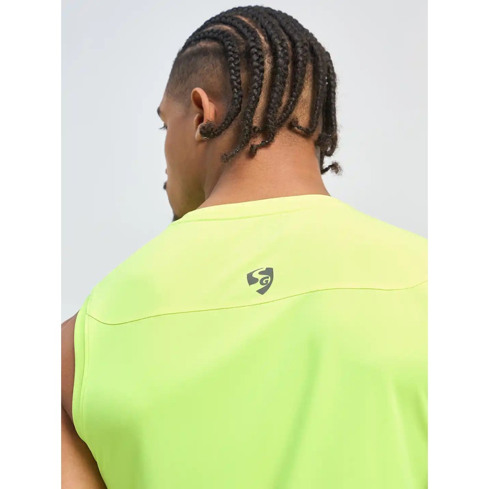 SG H1MV83632 Men Fluro T-Vest, Fluro, S SG H1MV83632 Men Fluro T-Vest, Fluro, S