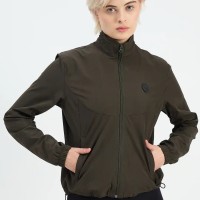 SG H1WJ83511 Women Olive Jacket, Olive, S