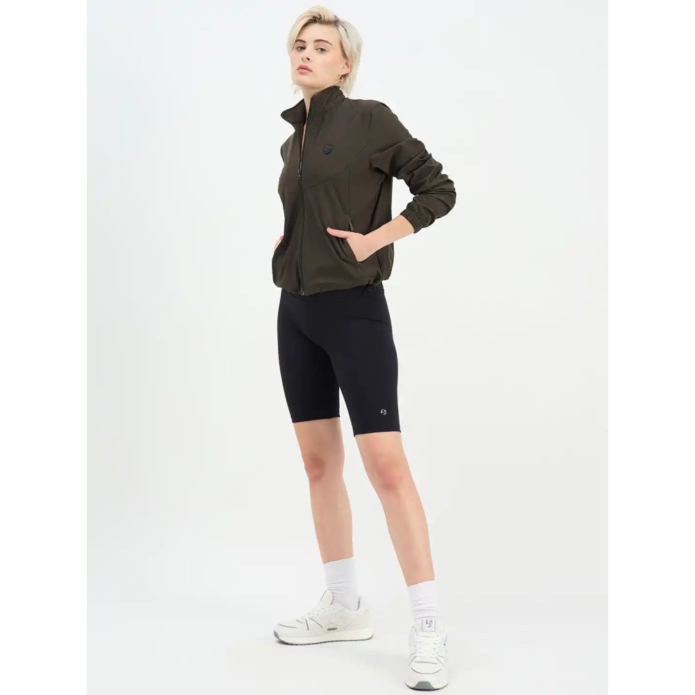 SG H1WJ83511 Women Olive Jacket, Olive, S