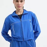 SG H1WJ83521 Women Cobalt Blue Jacket, Cobalt Blue, S
