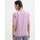 SG H1WP83191 Women Mauve Polo T-Shirt, Mauve, S SG H1WP83191 Women Mauve Polo T-Shirt, Mauve, S