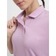 SG H1WP83191 Women Mauve Polo T-Shirt, Mauve, S SG H1WP83191 Women Mauve Polo T-Shirt, Mauve, S