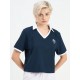 SG H1WP83202 Women Navy Polo T-Shirt, Navy, S