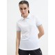SG H1WP83221 Women White Polo T-Shirt, White, S