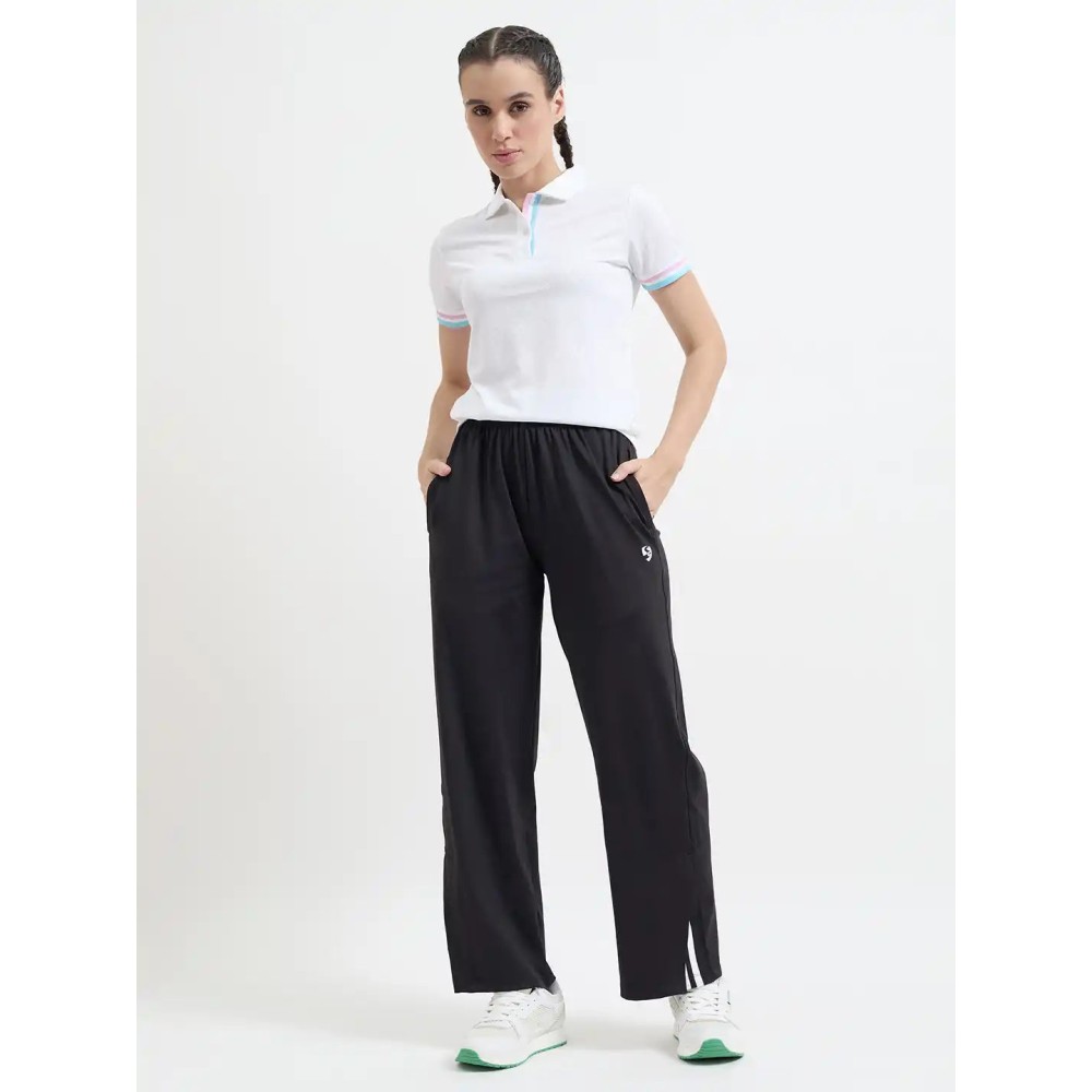 SG H1WP83221 Women White Polo T-Shirt, White, S