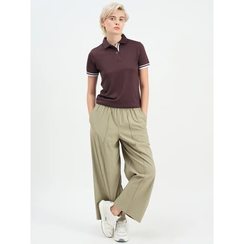 SG H1WP83222 Women Raisin Purple Polo T-Shirt, Raisin Purple, S SG H1WP83222 Women Raisin Purple Polo T-Shirt, Raisin Purple, S