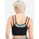 SG H1WSB83322 Women Black Sports Bra, Black, S SG H1WSB83322 Women Black Sports Bra, Black, S